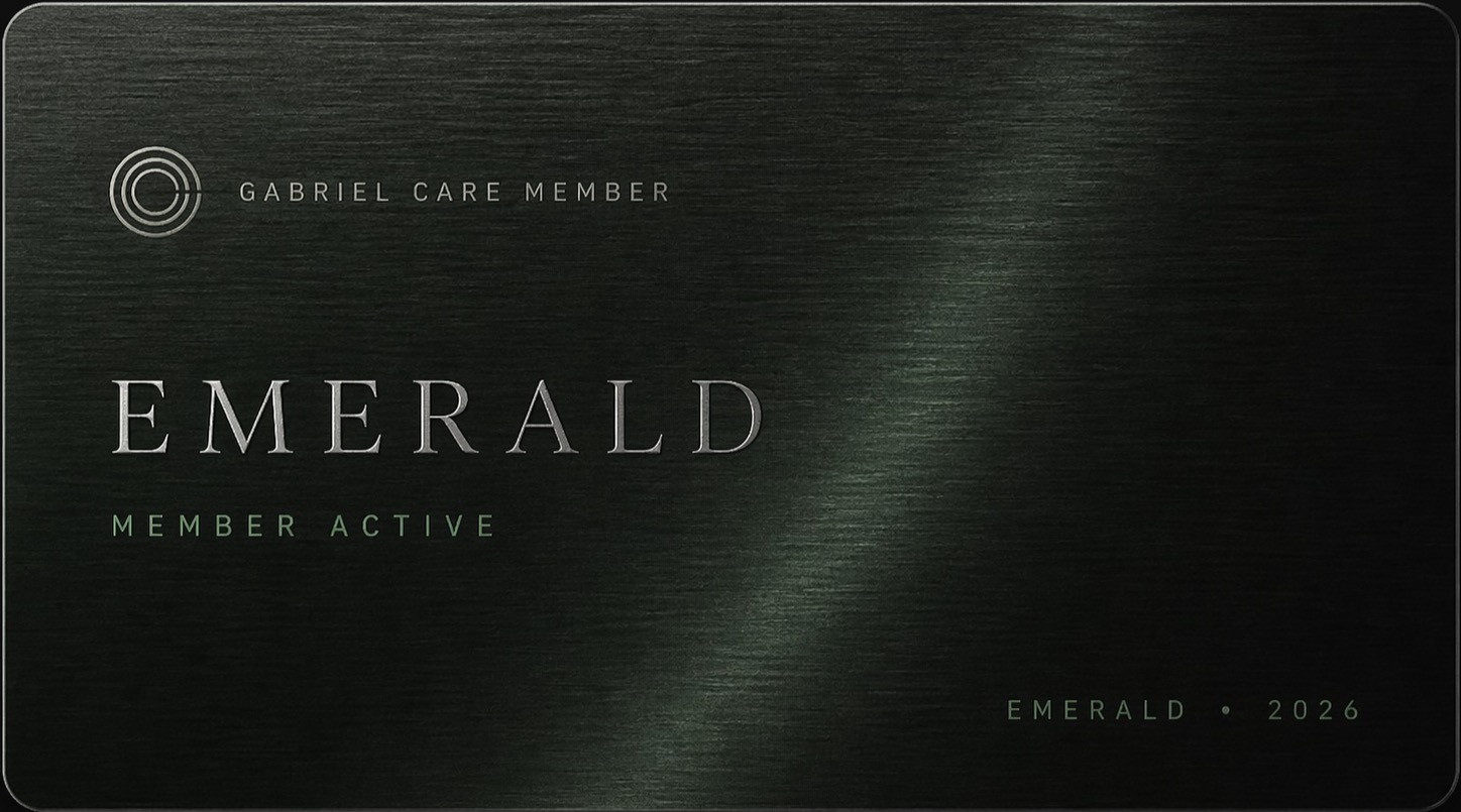 Gabriel Care Emerald member card